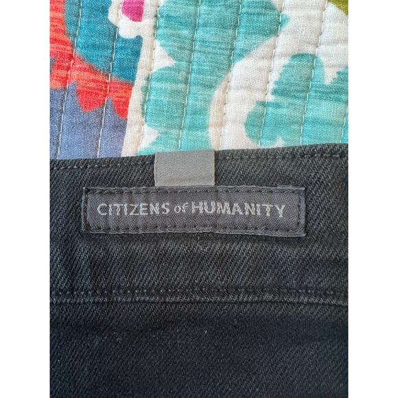 Citizen of Humanity - Women’s Drew Flounce High Rise Black Jean Pants Size: 26 - Picture 11 of 11